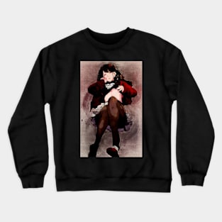 Hirai Yuzuki Anime Watercolor Crewneck Sweatshirt